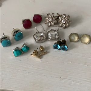 Set of 8 Chloe + Isabel Earrings